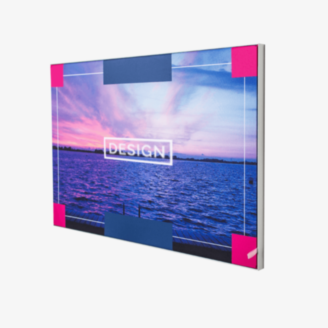 Carteles colgantes personalizados (tamaño fijo)