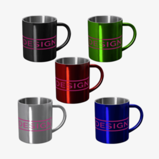 Tazas de acero inoxidable