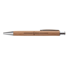 ¡Descubre bolígrafos de madera personalizados para tu empresa! Diseño elegante, grabado único, mezcla de metal y madera.