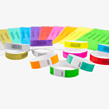 Pulseras Tyvek -  Pulseras de control Tyvek personalizables para tu evento